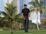 Tiger Woods in Dubai Desert Classis 2008