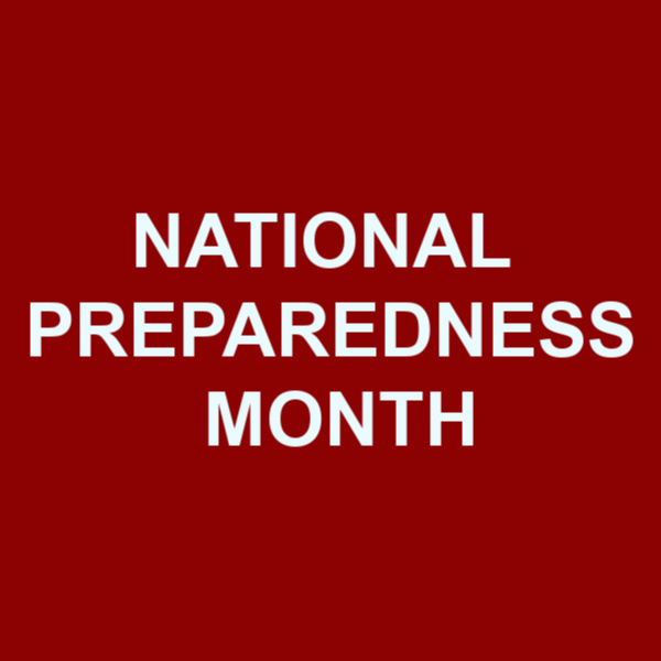 National Preparedness Month logo