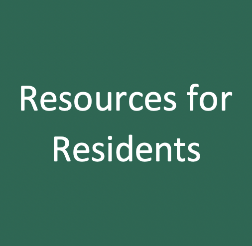 Resources for Residents