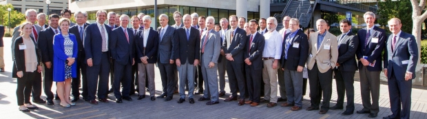 Shumway Lecture 2015 group picture of faculty in attendence