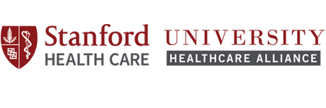 Stanford Health Care and University Healthcare Alliance logos