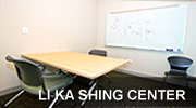 Photo of a small Group Study Room in Li Ka Shing Center