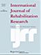 Journal cover: International Journal of Rehabilitation Research